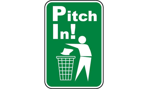 Help keep the parks clean!